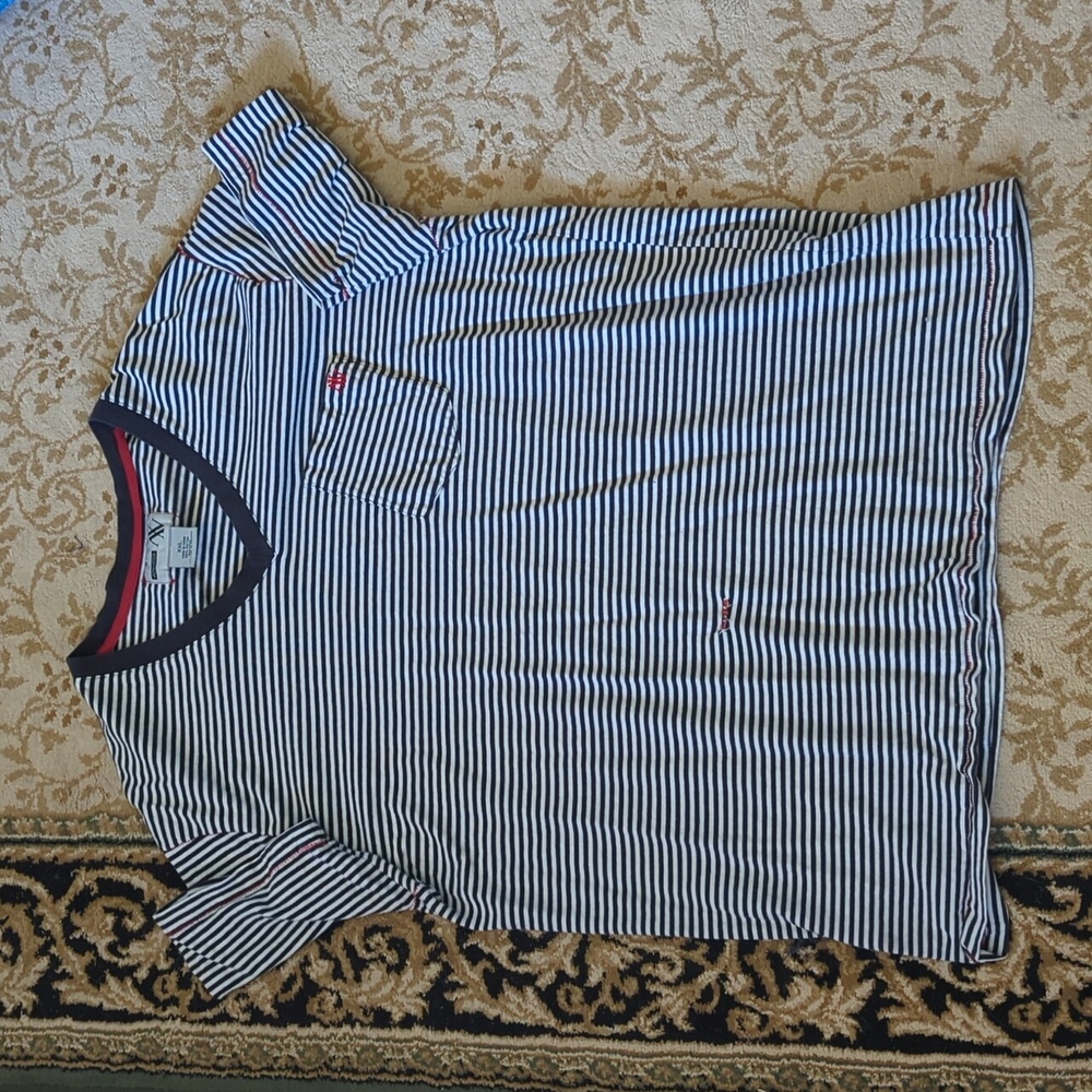 Oversized striped t shirt